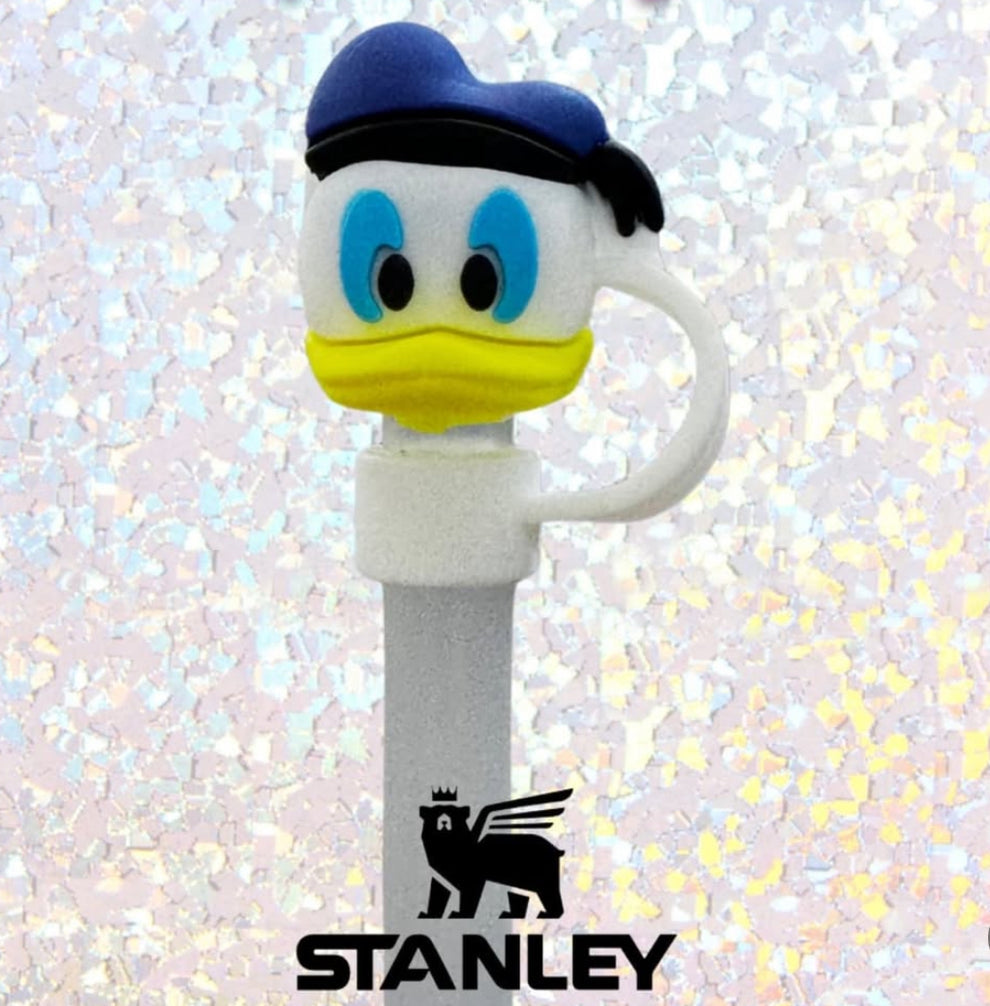 3D Straw Toppers - Stanley | Stylist | Silicone - Kidspark
